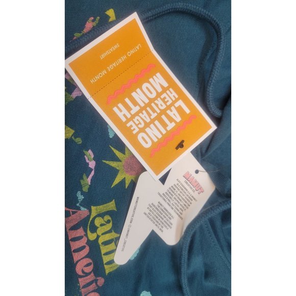 Latino Heritage Month Adult Gender Inclusive Latin America Hooded Sweatshirt Siz - Picture 3 of 8